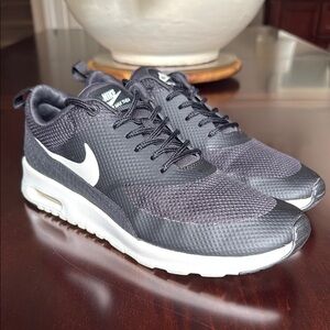 Nike Women’s Black and White Air Max Thea Sneakers